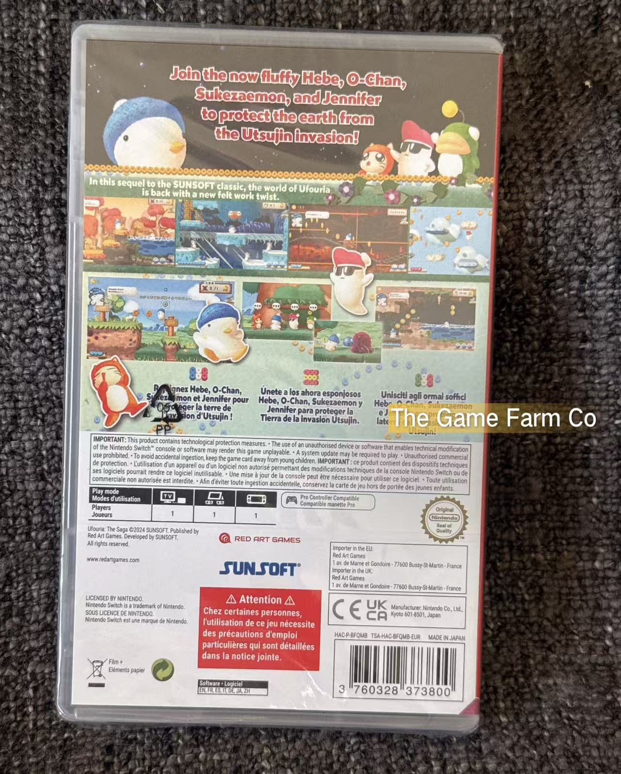 Ufouria: The Saga 2 Nintendo Switch Brand New and Sealed Physical Game
