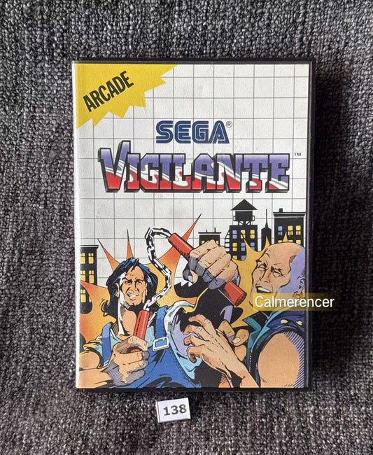 Vigilante Game - No manual Sega Master System