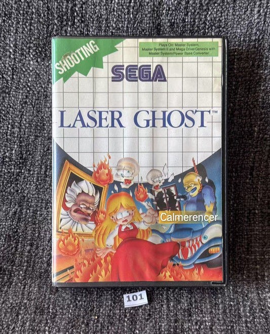 Laser Ghost Game - No manual Sega Master System