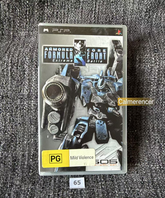 Armored Core Formula Front Extreme Battle  PSP Game - PlayStation Portable