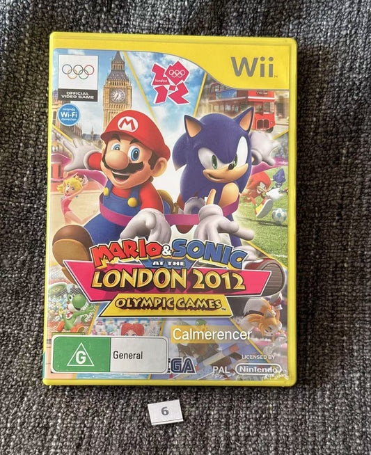 Mario & Sonic at the London 2012 Olympic Games - Nintendo Wii game