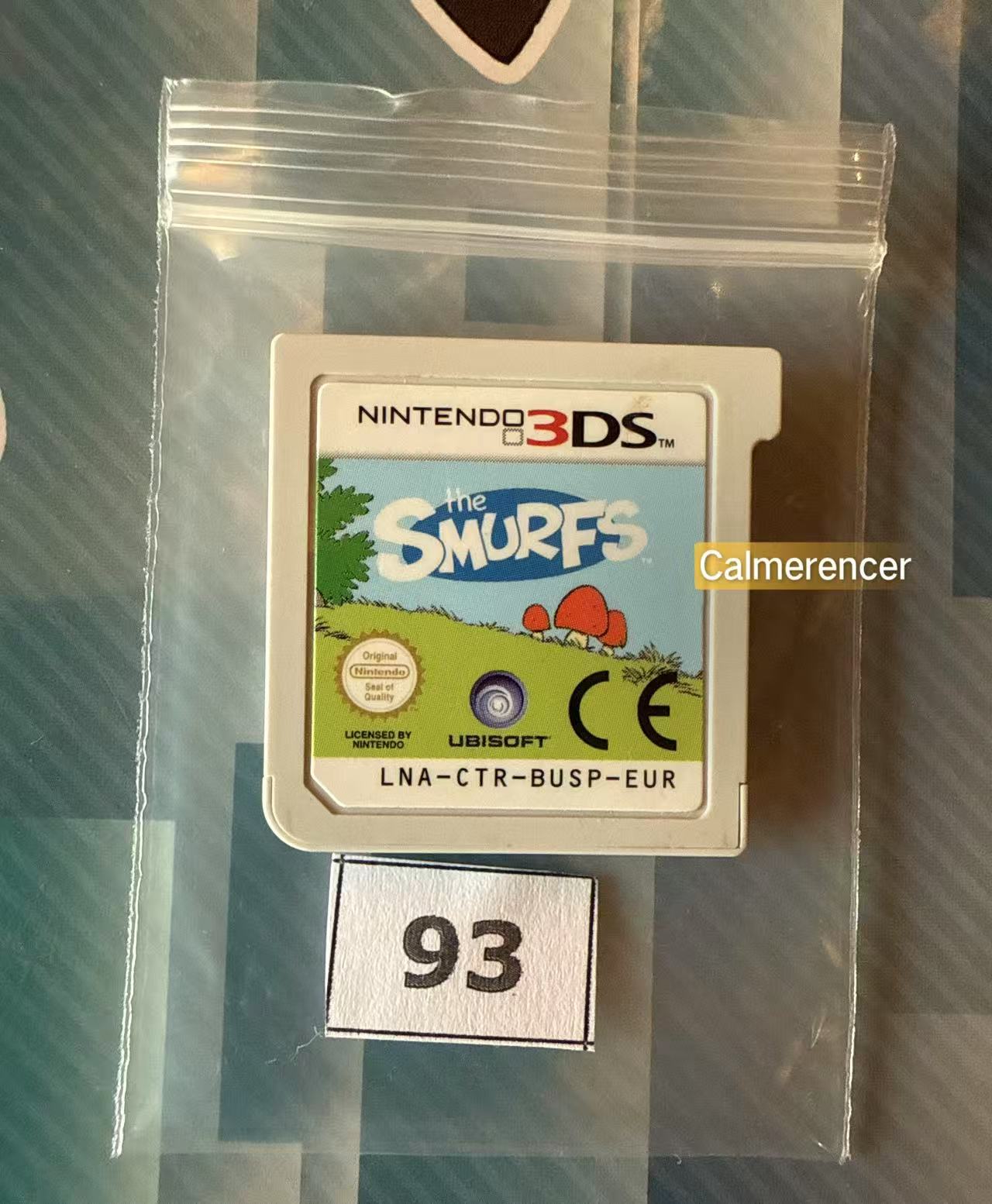 The Smurfs Game - No case Nintendo 3DS