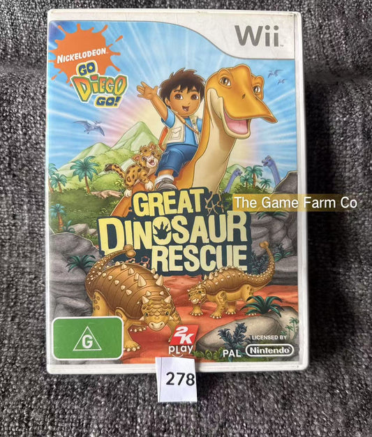 Great Dinosaur Rescue -  Nintendo Wii game