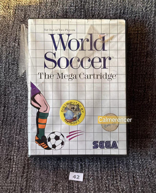 World Soccer - No manual -  Game - Sega Master System