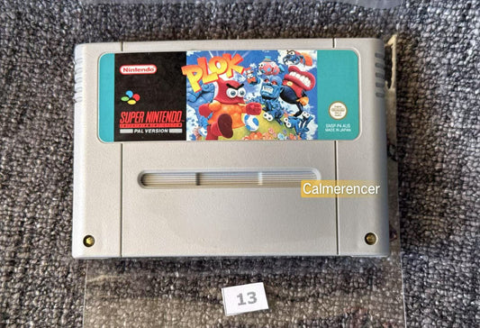 Plok - Super Nintendo (Snes) Game
