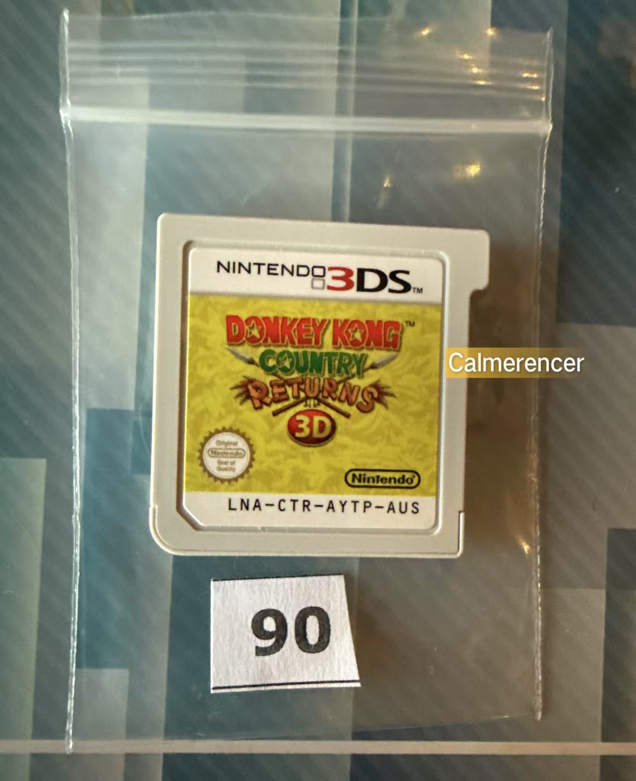 Donkey Kong Country Returns 3D Game - No case Nintendo 3DS