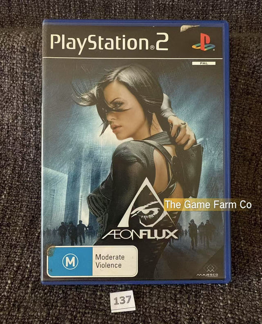 Aeon Flux Game- Sony PlayStation 2 (PS2)