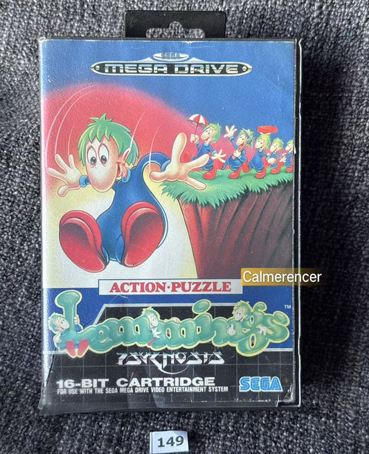 Lemmings - No manual - Game - Sega Mega Drive