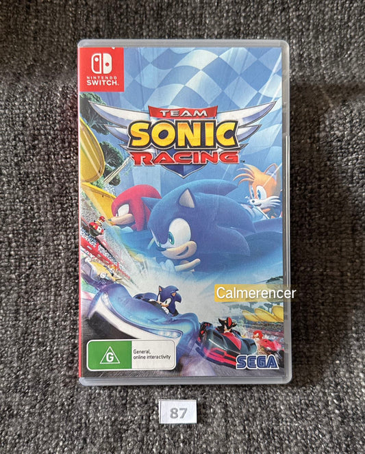 Team Sonic Racing Switch Game - Nintendo Switch