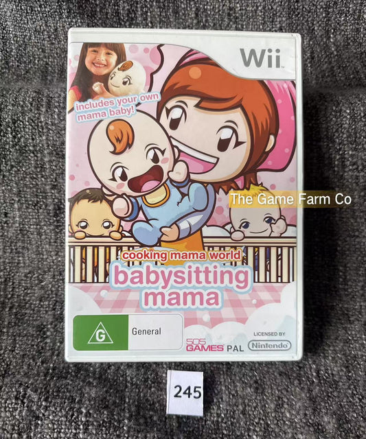 Cooking Mama World Baby Sitting Mama -  Nintendo Wii game