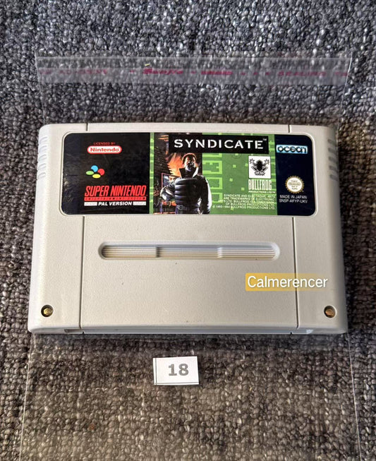 Syndicate - Super Nintendo (Snes) Game