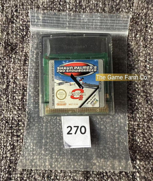 Shaun Palmer's Pro Snowboarder Game - Nintendo Gameboy Color