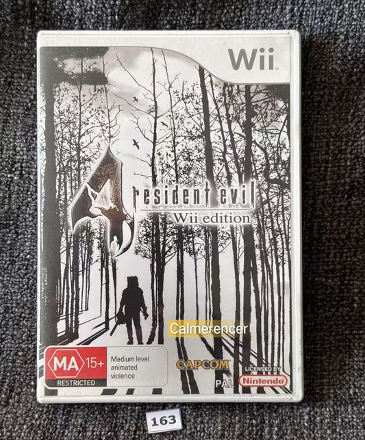 Resident Evil 4 Wii Edition- No manual Nintendo Wii game