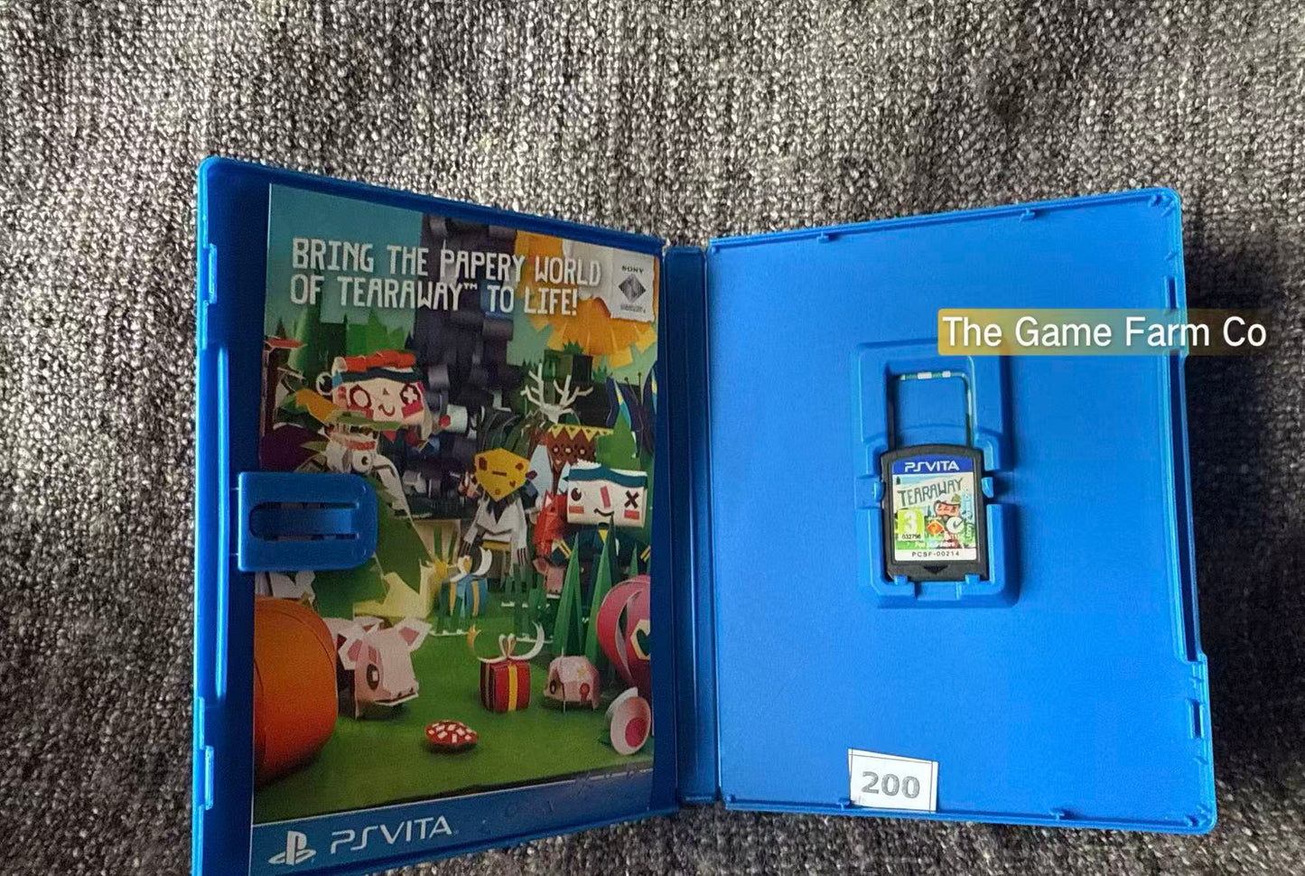 Tearaway (PS Vita) PlayStation Vita Papercraft Adventure Game Tested Complete In Box CIB
