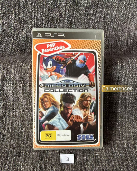 Sega Mega Drive Collection PSP Game - PlayStation Portable