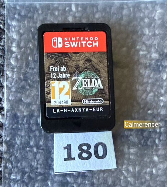 The Legend Of Zelda Tears Of The Kingdom - Loose (no case) Game - Nintendo Switch