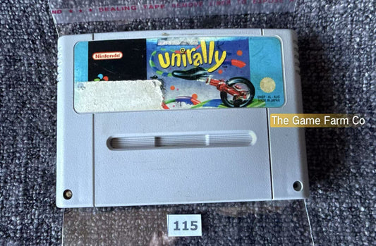 UniRally - Loose - no case - Super Nintendo (Snes) Game