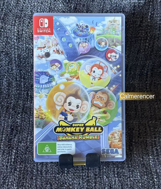 Super Monkey Ball Banana Rumble Switch Game- Brand New - Nintendo Switch