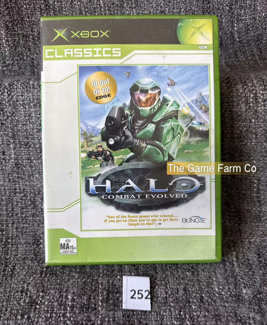 Halo Combat Evolved Game Microsoft Xbox Original