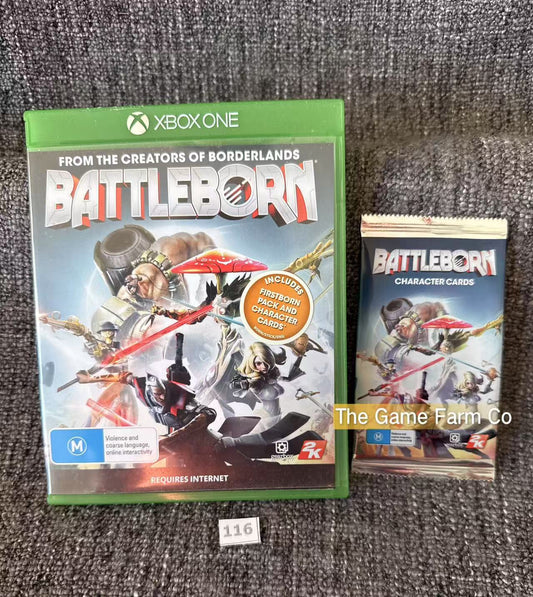 Battleborn + unopened cards Game - Microsoft Xbox One
