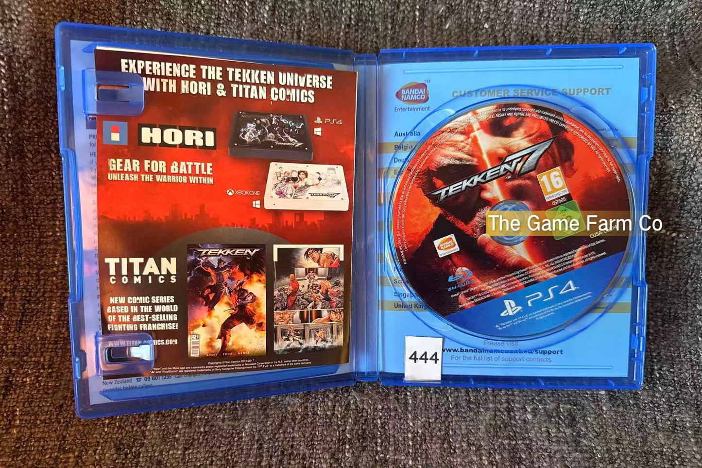 Tekken 7 PlayStation 4 Physical Game CIB PAL Tested Used