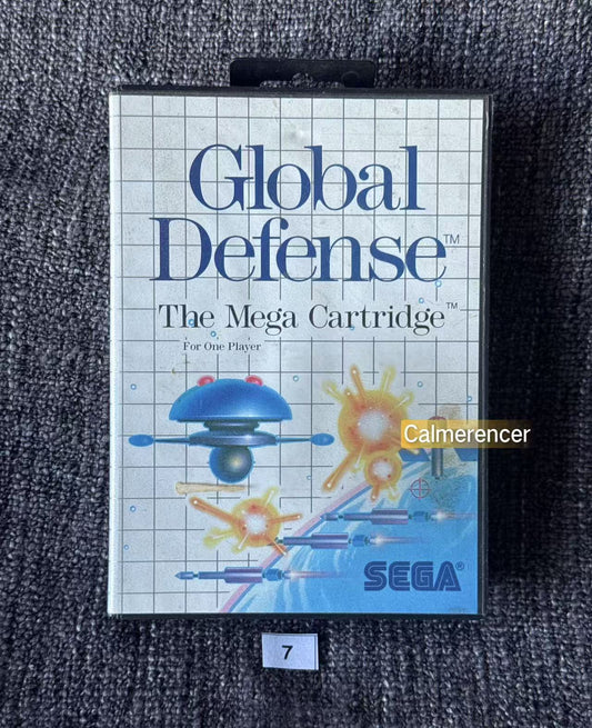 Global Defense Game - Sega Master System