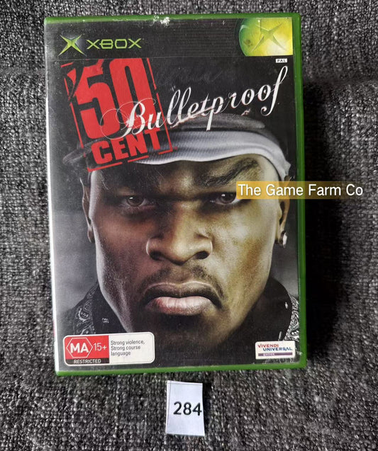 50 Cent Bulletproof Game Microsoft Xbox Original