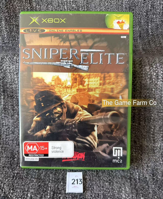 Sniper Elite Game In overall Excellent Condition Microsoft Xbox Original