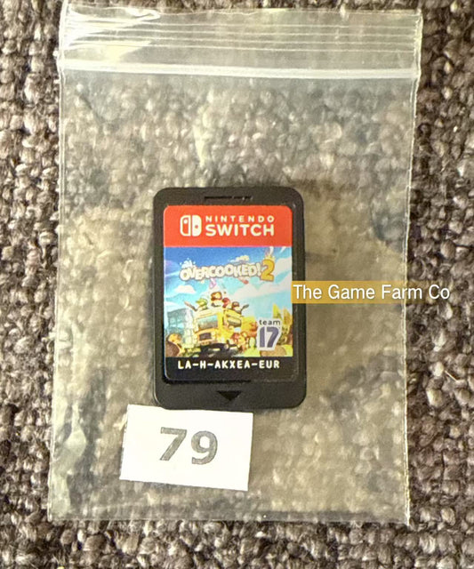 Overcooked 2 Switch Game loose (No Case) - Nintendo Switch