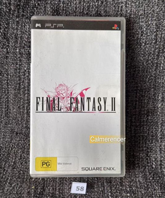 Final Fantasy 2 PSP Game - PlayStation Portable