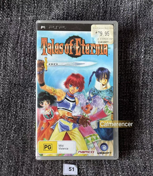 Tales Of Eternia PSP Game - No manual - Playstation Portable