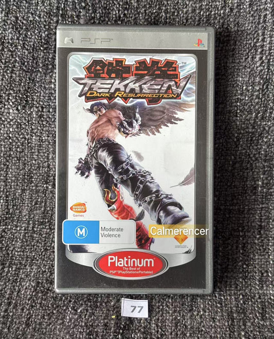 Tekken Dark Resurrection PSP Game - PlayStation Portable