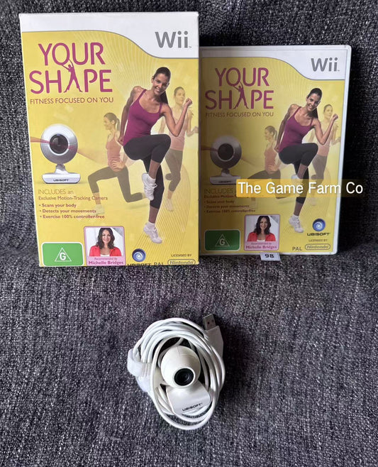 Your Shape boxed-  Nintendo Wii game