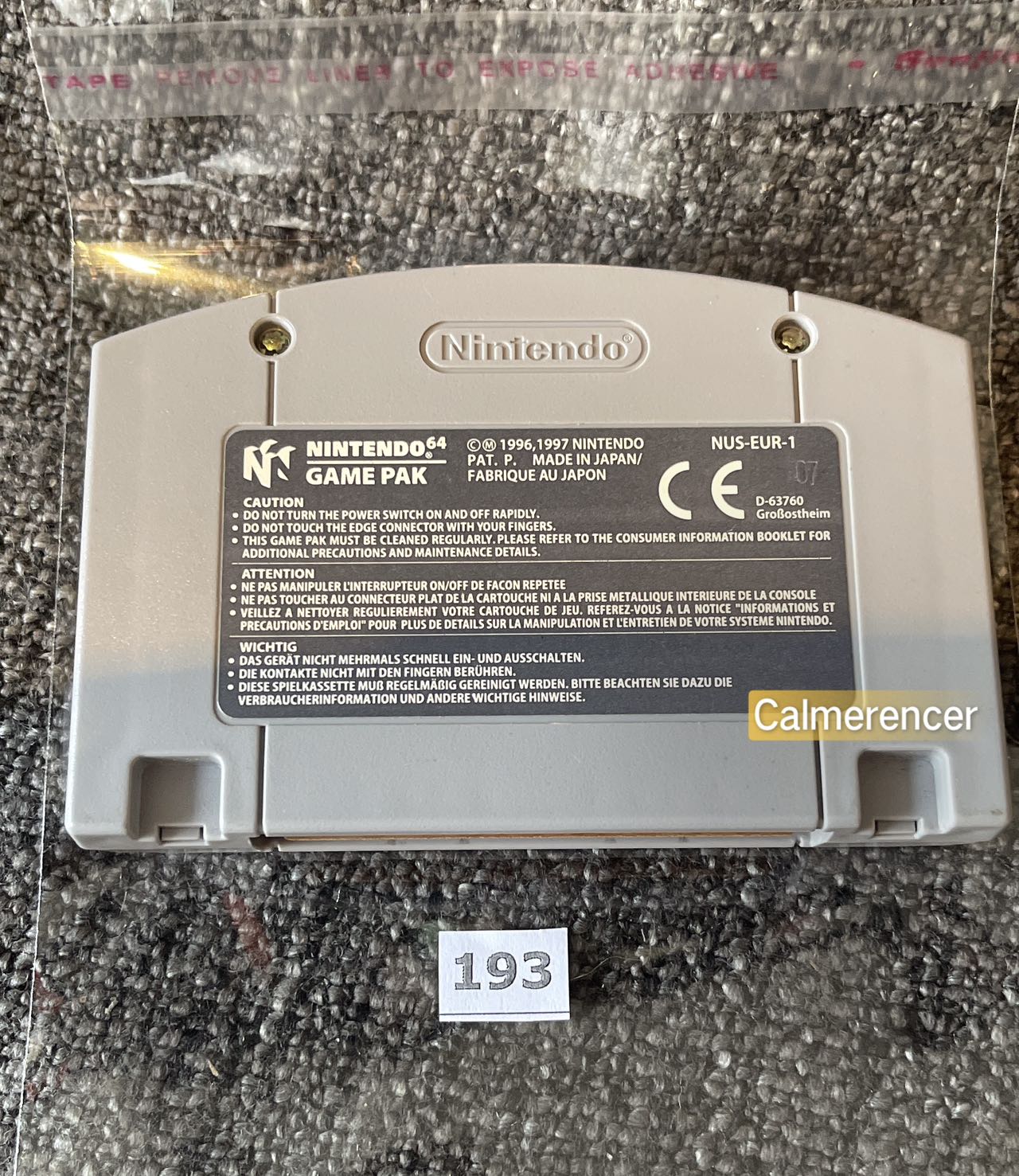 Pokemon Stadium - Nintendo 64 / N64 - Pal Version
