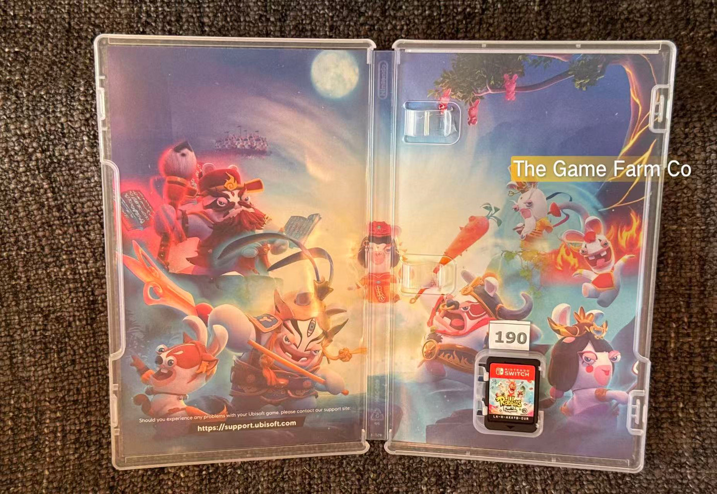 Rabbids: Party of Legends Nintendo Switch Physical Game CIB AUS Tested Used