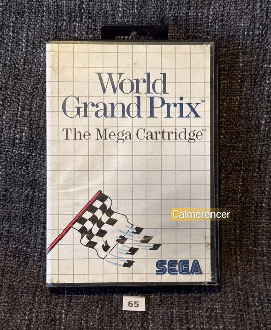 World Grand Prix Game - Sega Master System