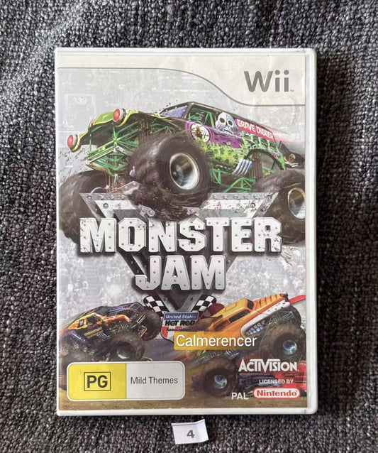 Monster Jam -  Nintendo Wii game