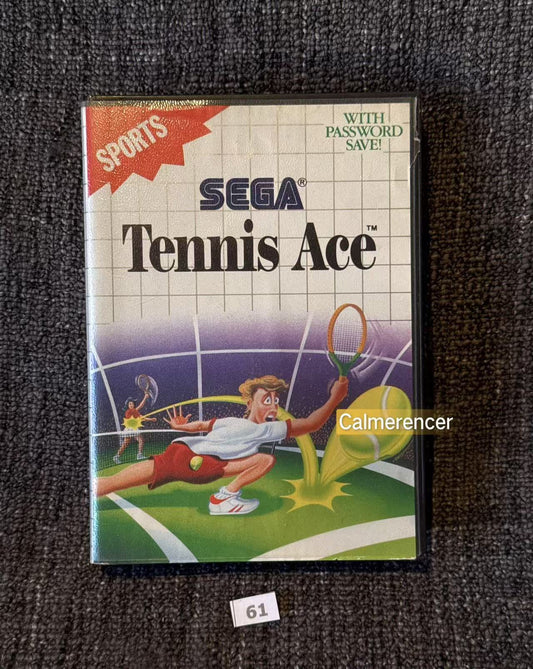 Tennis Ace Game - Sega Master System