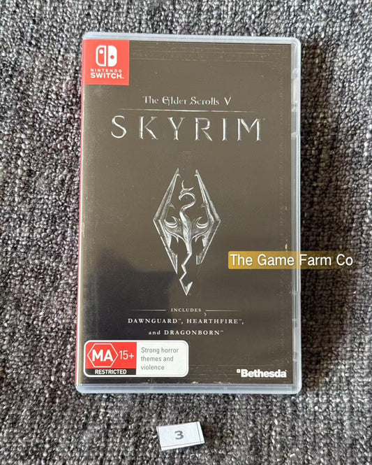 Skyrim The Elder Scrolls V Switch Game - Nintendo Switch
