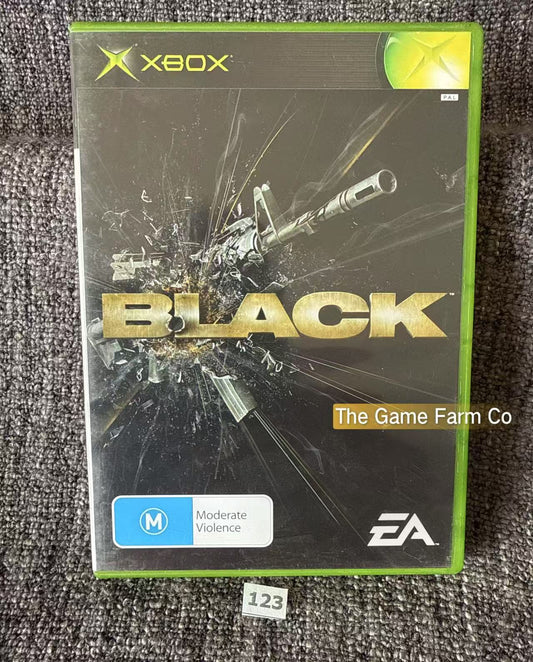 Black Game In excellent condition -  Microsoft Xbox Original
