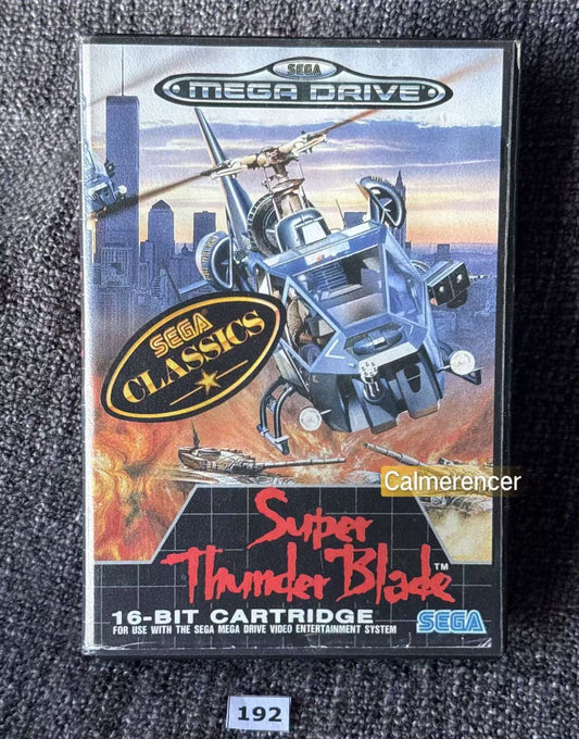 Super Thunder Black - Game - Sega Mega Drive