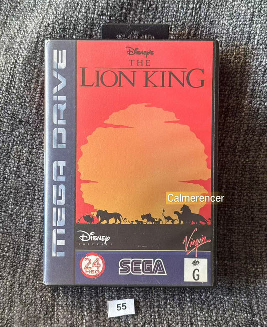 The Lion King Game - No manual - Sega Mega Drive