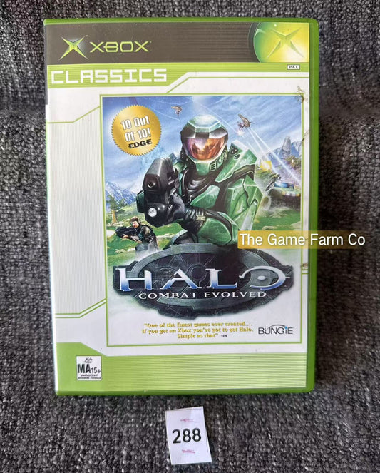 Halo Combat Evolved Game In Excellent Condition Microsoft Xbox Original