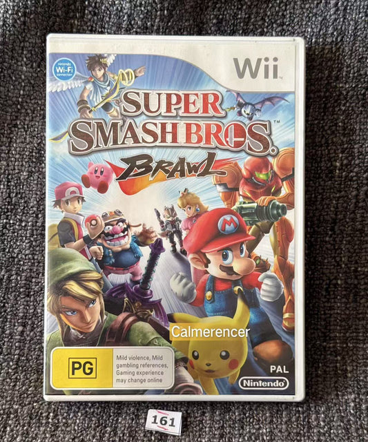 Super Smash Bros. Brawl In mint like condition - Nintendo Wii game