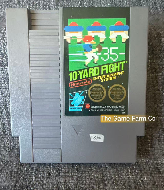 10 Yard Fight - Game - Nes - Nintendo / Entertainment System - Mattel