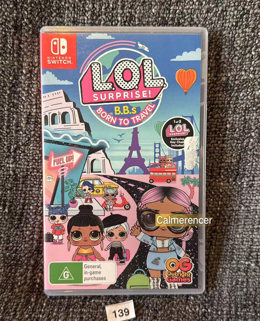 LOL Surprise BBS Born to Travel Switch Game - Nintendo Switch