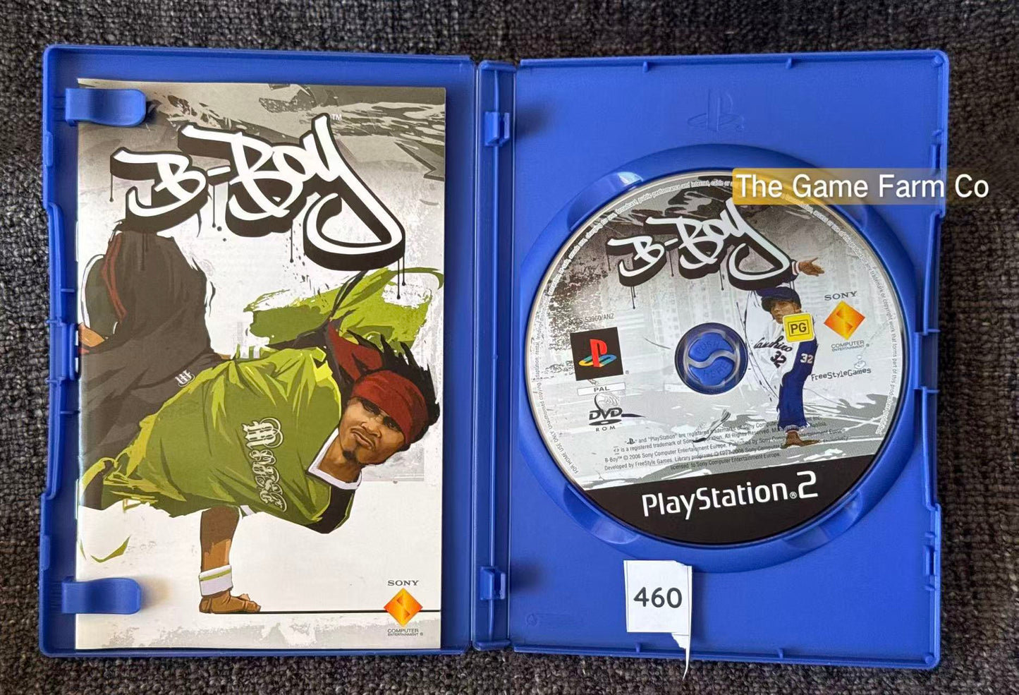 B-Boy PS2 Physical Game CIB PAL Tested Used