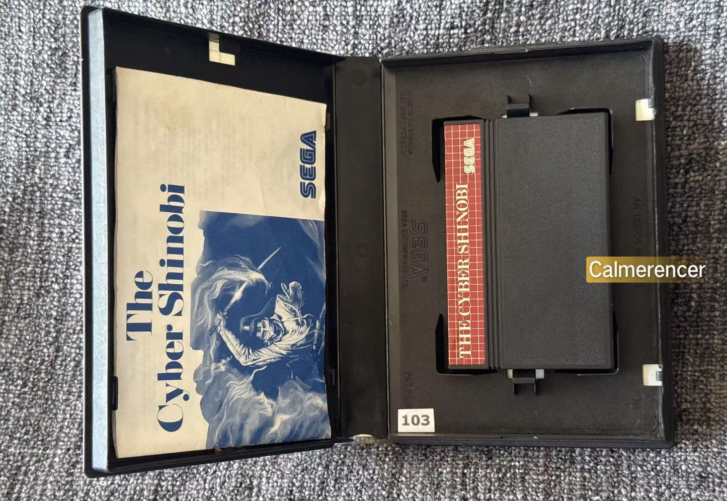 The Cyber Shinobi Game - Sega Master System