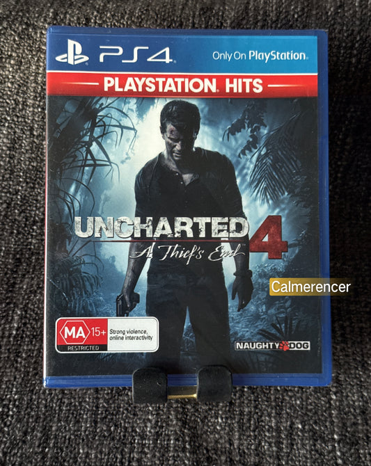 Uncharted 4 A Thiefs End - Brand New & Sealed Sony Playstation 4 (PS4) Game