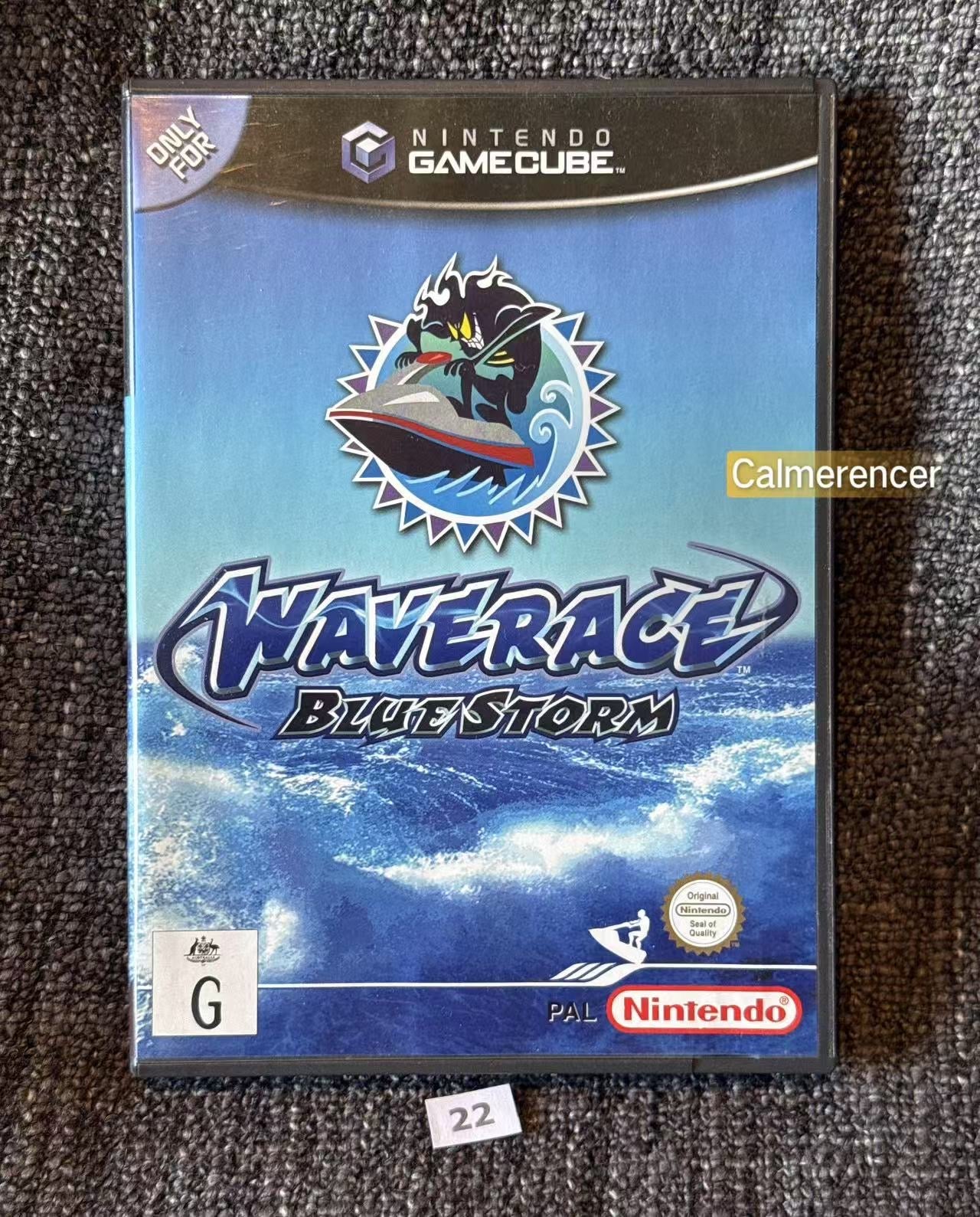 Wave Race Blue Storm Game - Nintendo Gamecube - Pal Version